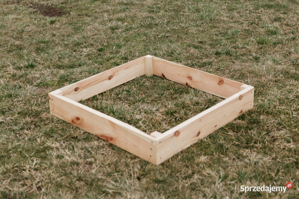 Warzywnik drewniany skrzynia ogrodowa zielnik Kalety