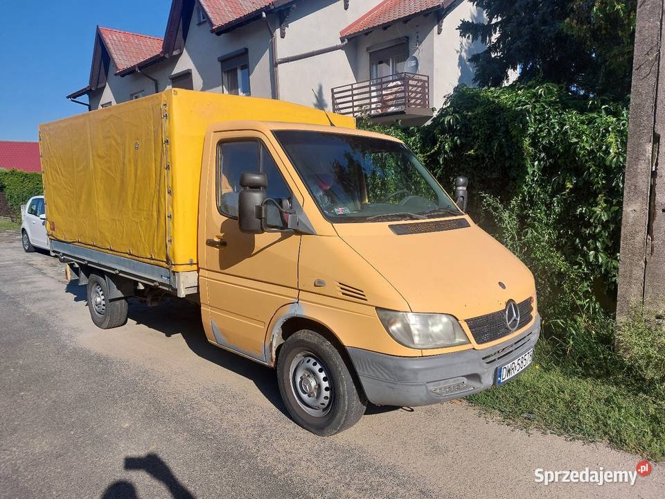 Mercedes Sprinter 313 cdi skrzyniowy Napęd tylna oś Mercedes-Benz Krotoszyn sprzedam