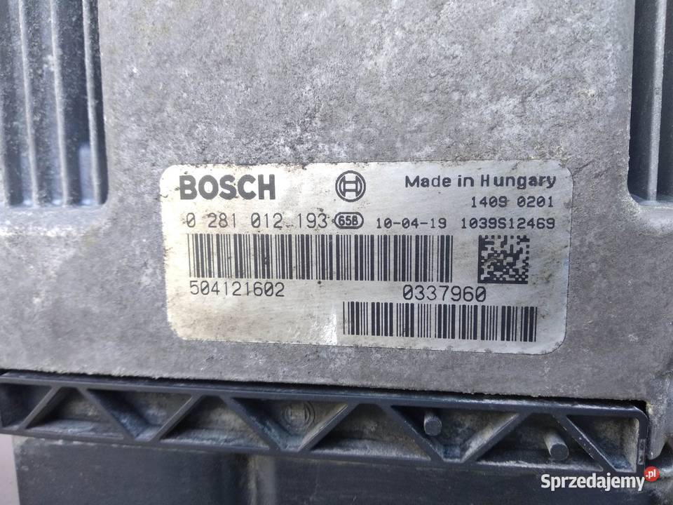 Iveco Daily IV sterownik komputer silnika 23 HPI Sieradz sprzedam