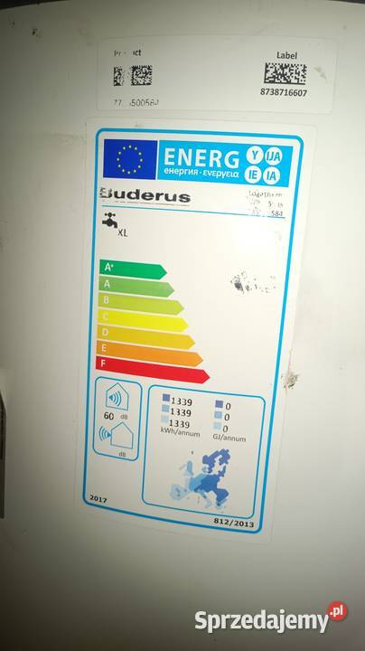 Sprzedam pompę na ciepłą wode Wieluń