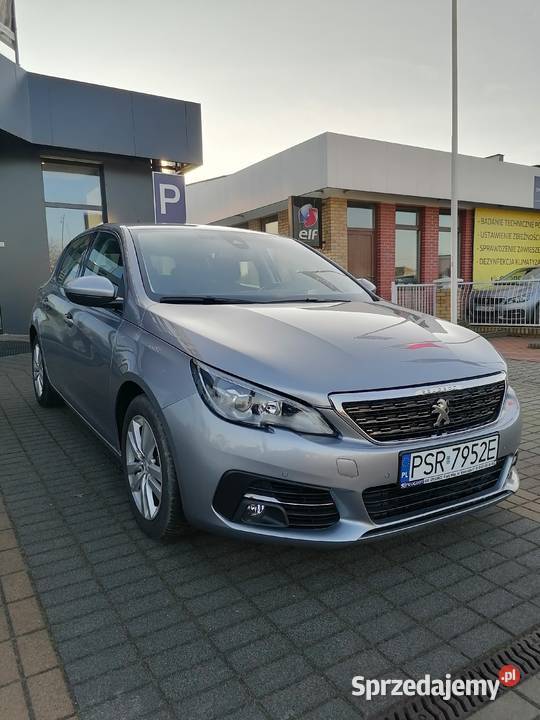 Piękny Peugeot 308 T9 Polift wielofunkcyjna kierownica Środa Wielkopolska
