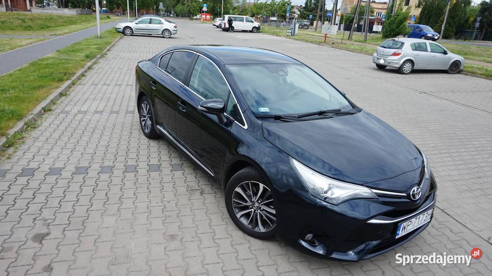 Toyota Avensis 2015r Salon POLSKA Bezwypakowy skórzana tapicerka Toyota mazowieckie Płock