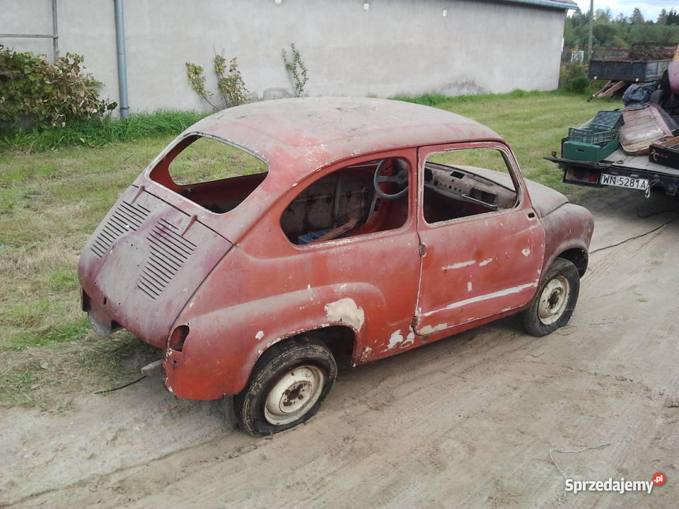 Fiat 600 Zastawa 750 1956 Magdalenka