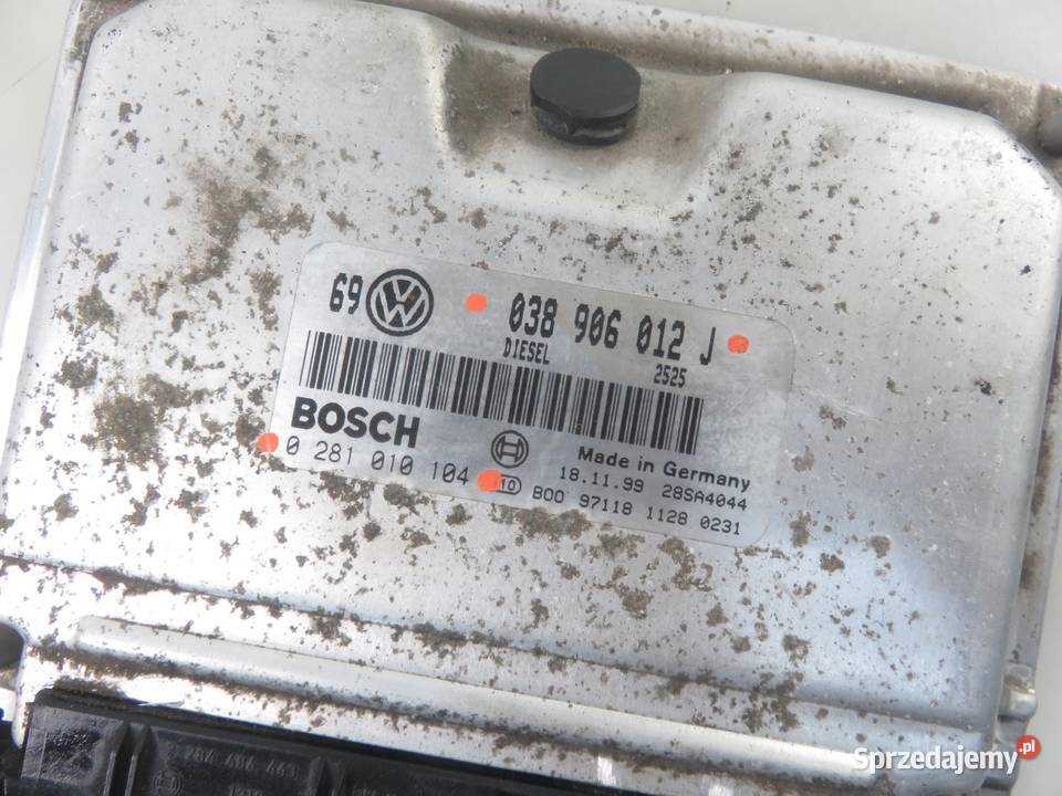 STEROWNIK VW GOLF IV 19 SDI 038906012J Motoryzacja małopolskie sprzedam