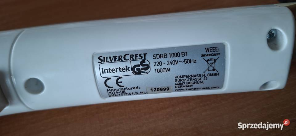 SILVERCREST PAROWNICA DO UBRAN STREAMER SZCZOTKA Kielce