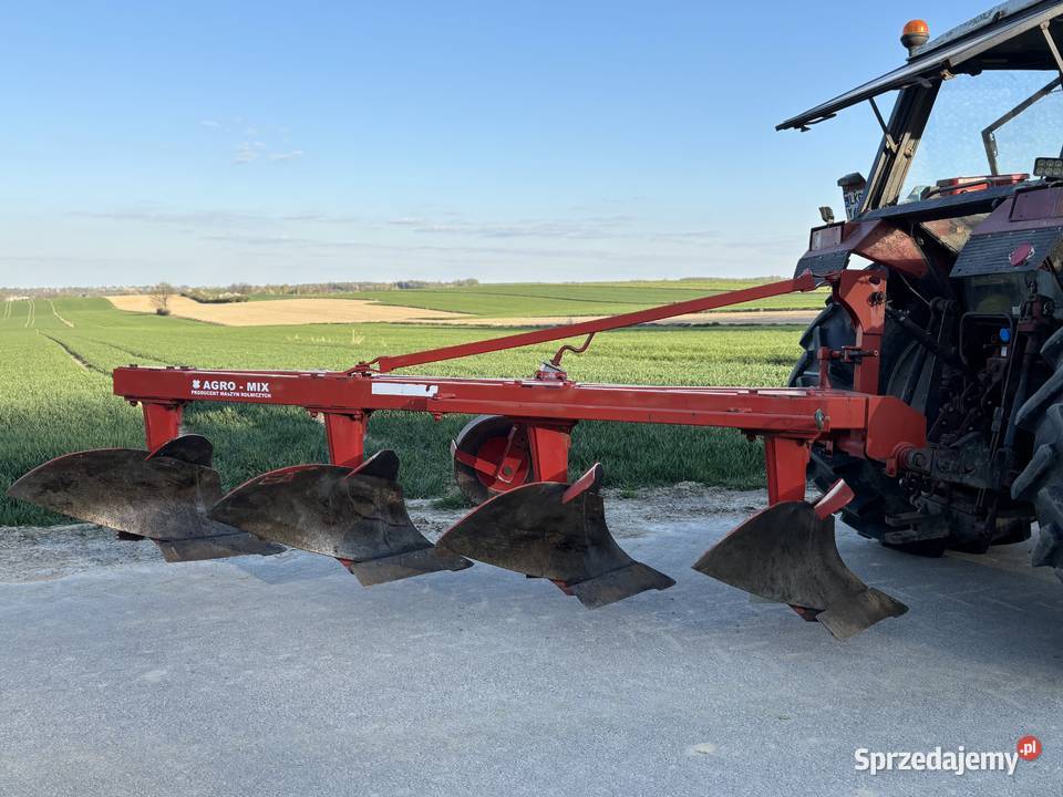 Pług agromix 4 skibowy Pługi Zakrzówek sprzedam