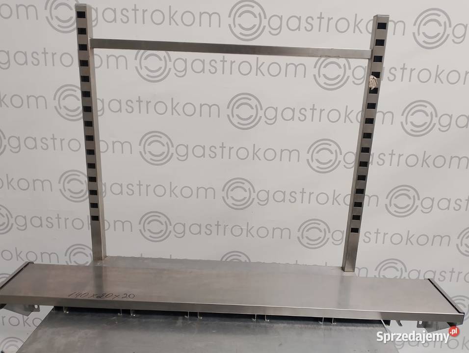 Półka ścienna wisząca na konsolach nierdzewna na Wrocław