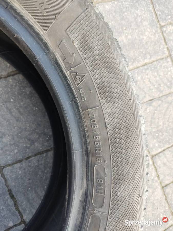 Sprzedam opony wielosezonowe Kleber 205516 205 łódzkie Piątkowisko