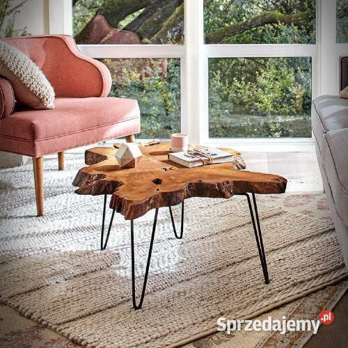 Noga HAIRPIN z pręta podwójna 40 CZARNA 40cm sprzedam