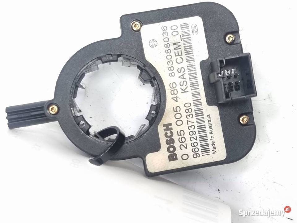 MODUŁ CITROEN C4 9662937380 CZUJNIK KĄTA SKRĘTU Lipno sprzedam