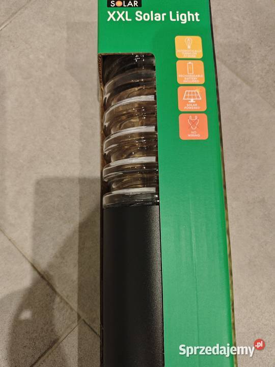 Lampa solarna LED wysoka 68