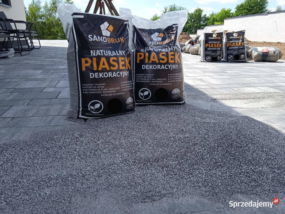 Suchy Piasek Granitowy Fuga Kostki Zasypka Dąbrowa Tarnowska sprzedam