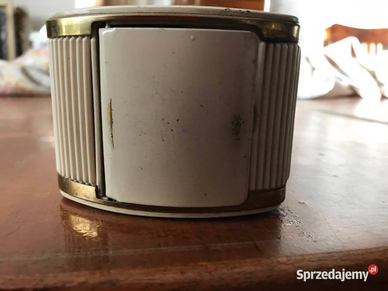 budzik podróżny Westclox z żaluzjąvintage lata Sopot