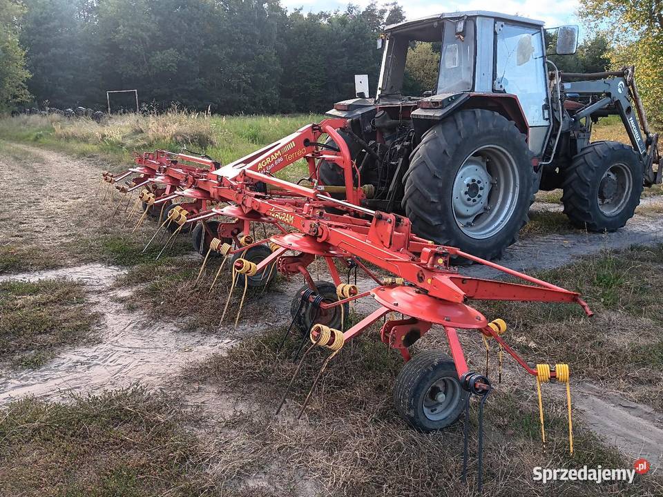 Przetrząsarka do siana Agram zamiana lubelskie Radzyń Podlaski