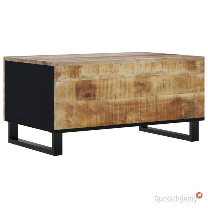 Stolik kawowy 80x50x40 lite drewno mango i płyta Warszawa sprzedam