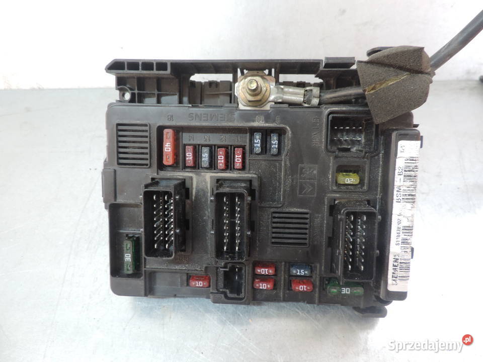 MODUŁ BSM B2 964349898000 PEUGEOT 206 14 8V wyposażenie elektryczne Nowy Sącz