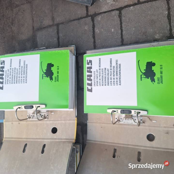 Katalog części sieczkarnia Claas Jaguar 682 Pozostałe dolnośląskie Wiązów