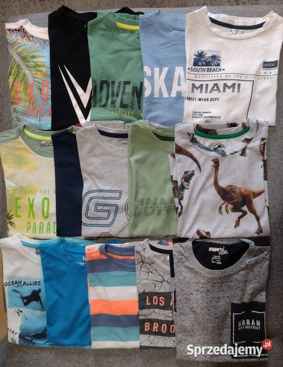 Ubrania chłopięce PAKA ubrań 134 śląskie Dąbrowa Górnicza