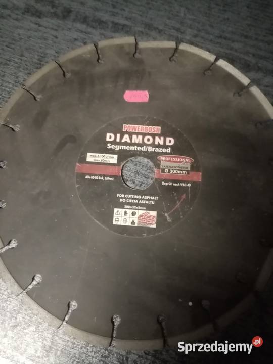 tarcza do asfaltu 300350mm lubelskie sprzedam