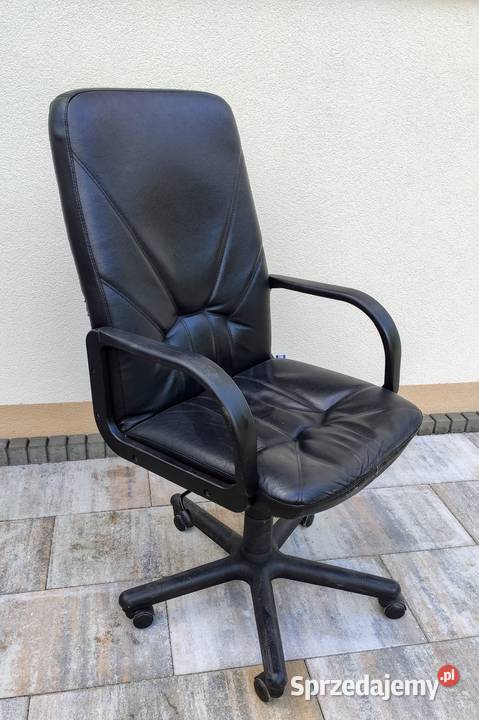 FOTEL BIUROWY OBROTOWY Menager CZARNY NOWY Styl Nowy Sącz