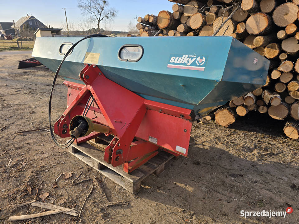 Rozsiewacz nawozów mineralnych SULKY DPX 1505 warmińsko-mazurskie Włosty