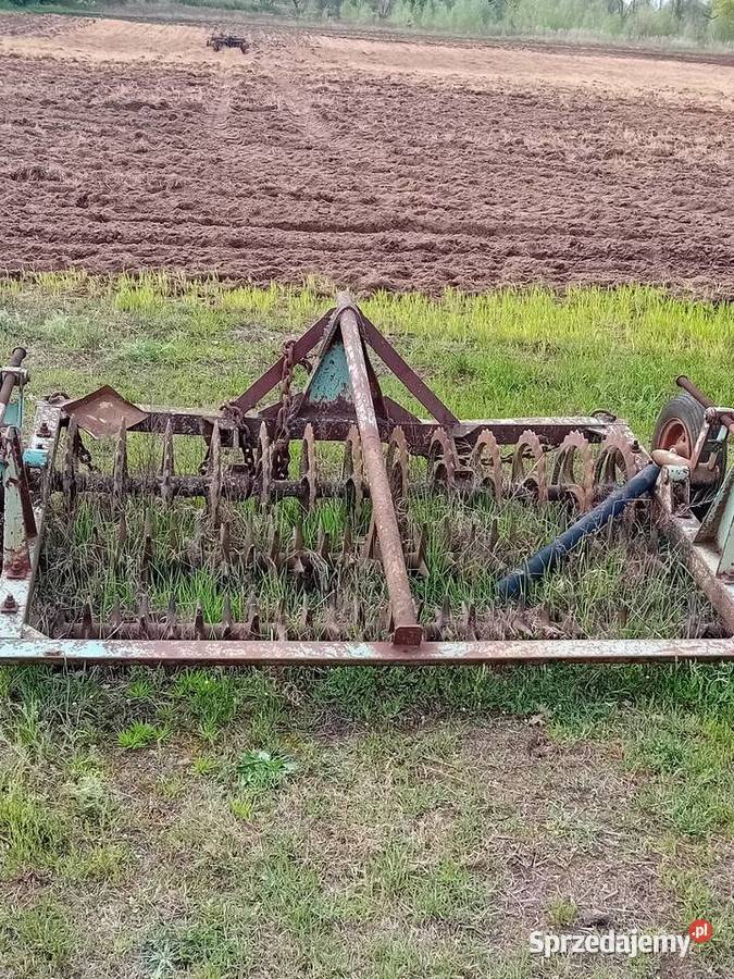 Wal kruszących ciężki kolczasty Wały Lubsko