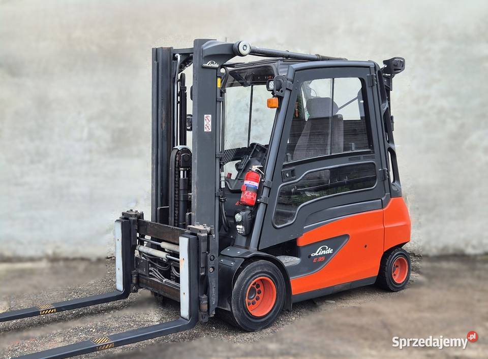 Linde E35L wózek widłowy elektryczny 2019r