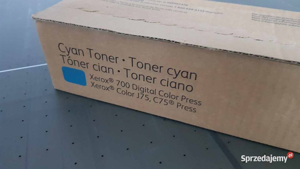 toner oryginalny XEROX 700 J75 C75 cyan C Szczecin