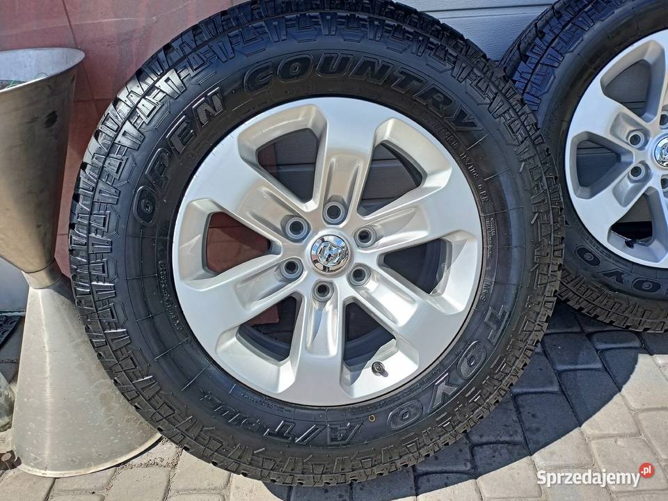 Oryginalne koła 18 MOPAR Dodge RAM 6x1397 opony podlaskie Kolno sprzedam