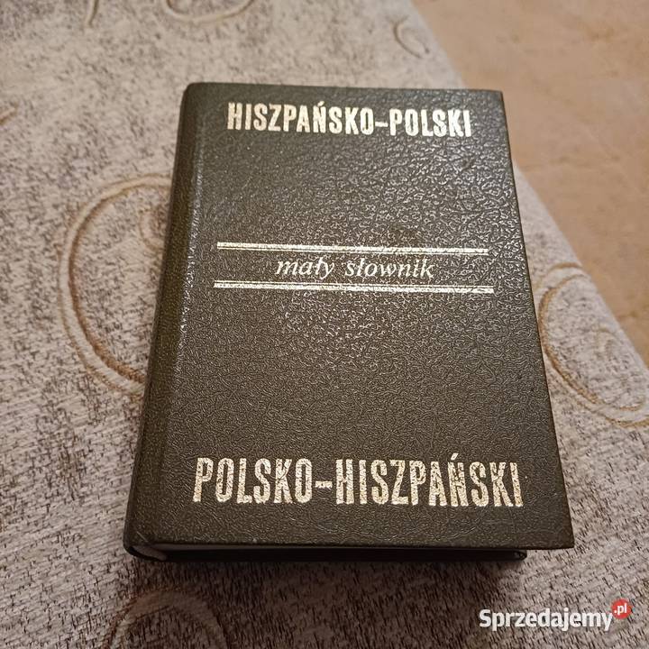 Mały słownik HiszpańskoPolski PolskoHiszpański Sieradz sprzedam