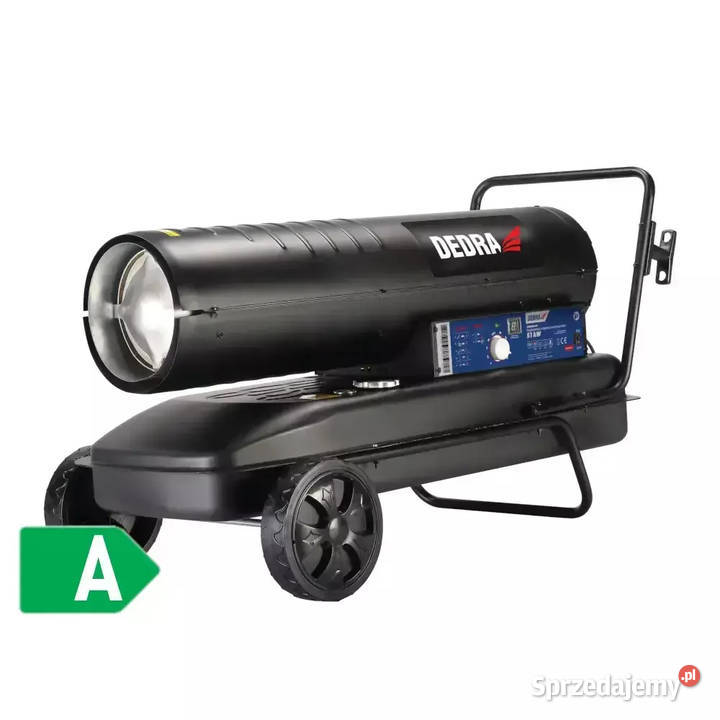 Nagrzewnica olejowa 51kW termostat kółka czarna wielkopolskie Opalenica