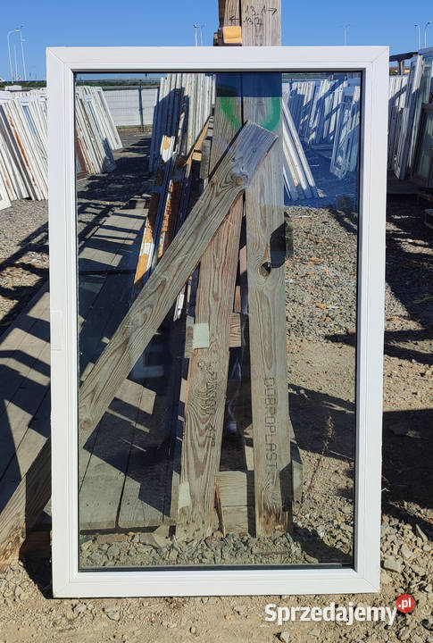 OKNA KacprzaK Witryna 81X145 FIX Używany PCV Lublin sprzedam