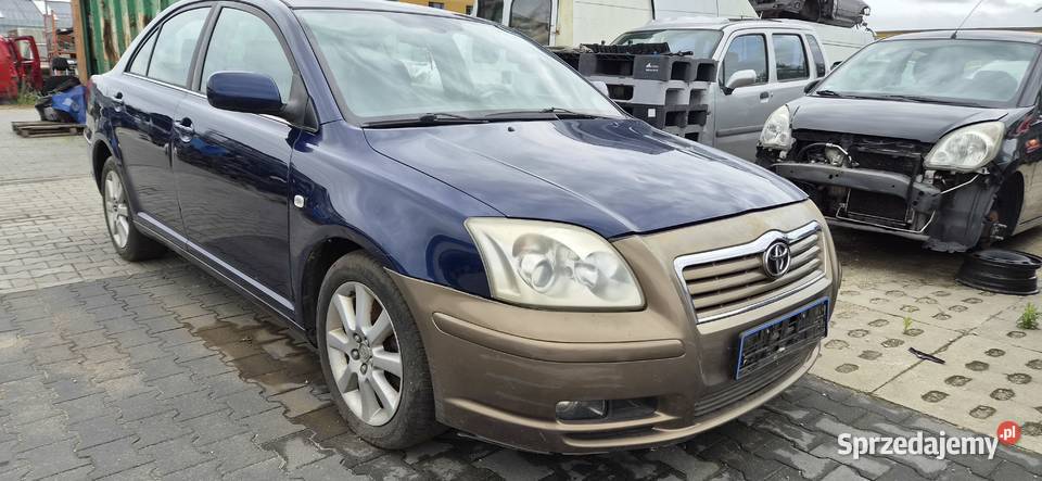 Toyota Avensis T25 20 D4D 85kW 116 2004 sedan osobowe lubuskie Słońsk