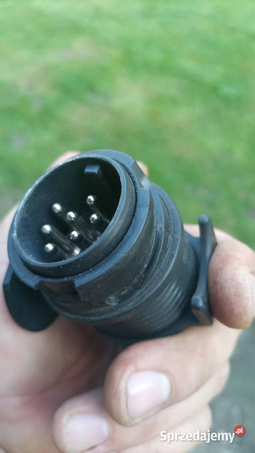 Przejsciowka gniazda haka adapter 13 na 7 pin Akcesoria Rybnik sprzedam