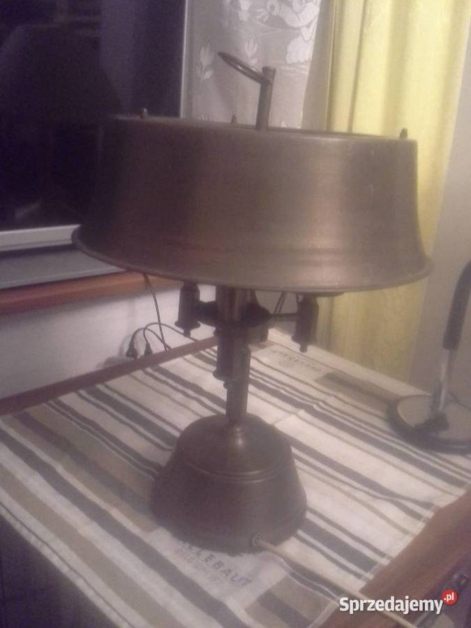 Stara lampa Carington i kinkiety