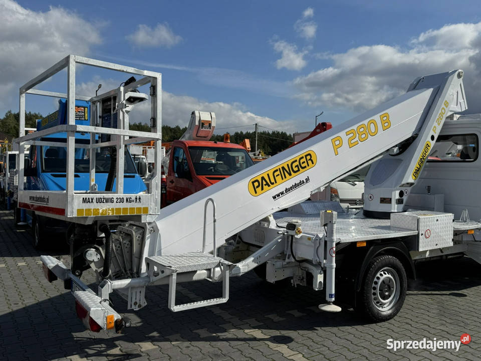 Mercedes Sprinter Zwyżka Podnośnik Koszowy immobilizer Widełki