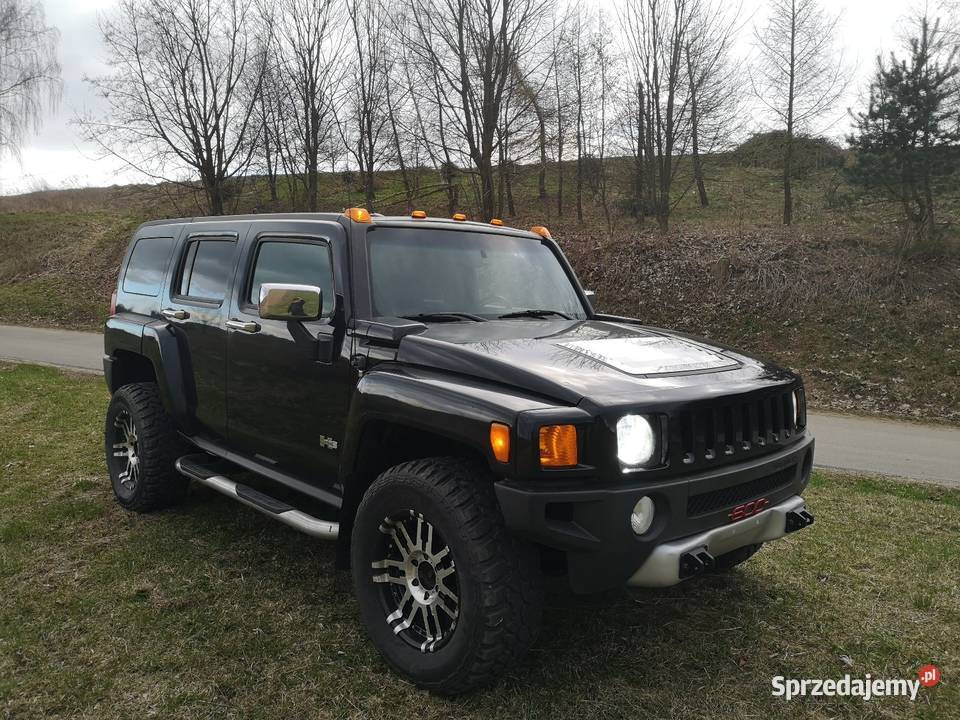 Hummer h3 35 benzyna ładny wygląd duże koła ABS H3 Trzyciąż