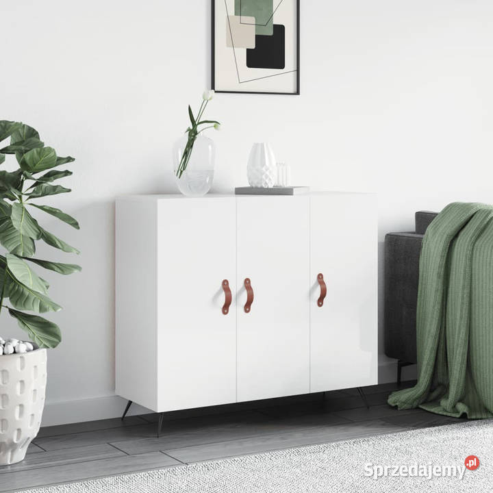 Szafka biała połysk 90x34x80 materiał Warszawa