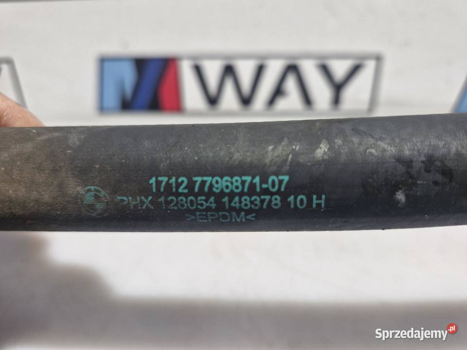 BMW E81 E84 E87 E88 RURA WĄŻ PRZEWÓD WODY PŁYNU Układ chłodzenia