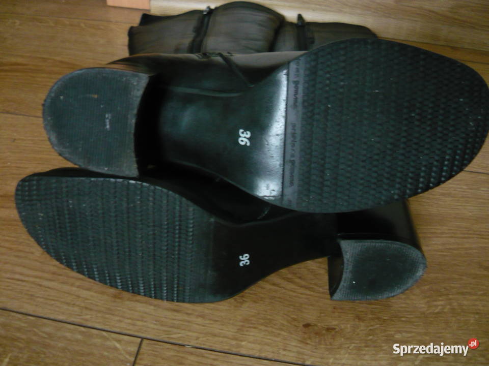 Kozaczki ocieplane na futerku Kozaki Myszków