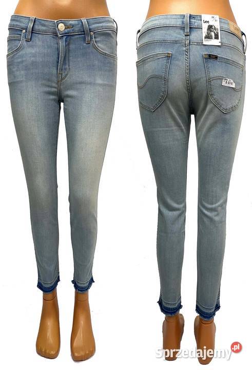 Spodnie damskie Lee Scarlett Skinny Light W26 Pisz