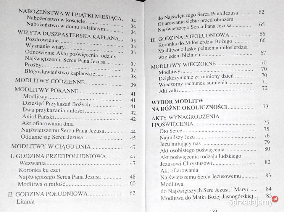 Pragnę Modlitewnik czcicieli Najświętszego Serca Chełm sprzedam