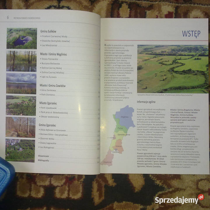 Książka Przyroda powiatu Zgorzeleckiego Warszawa