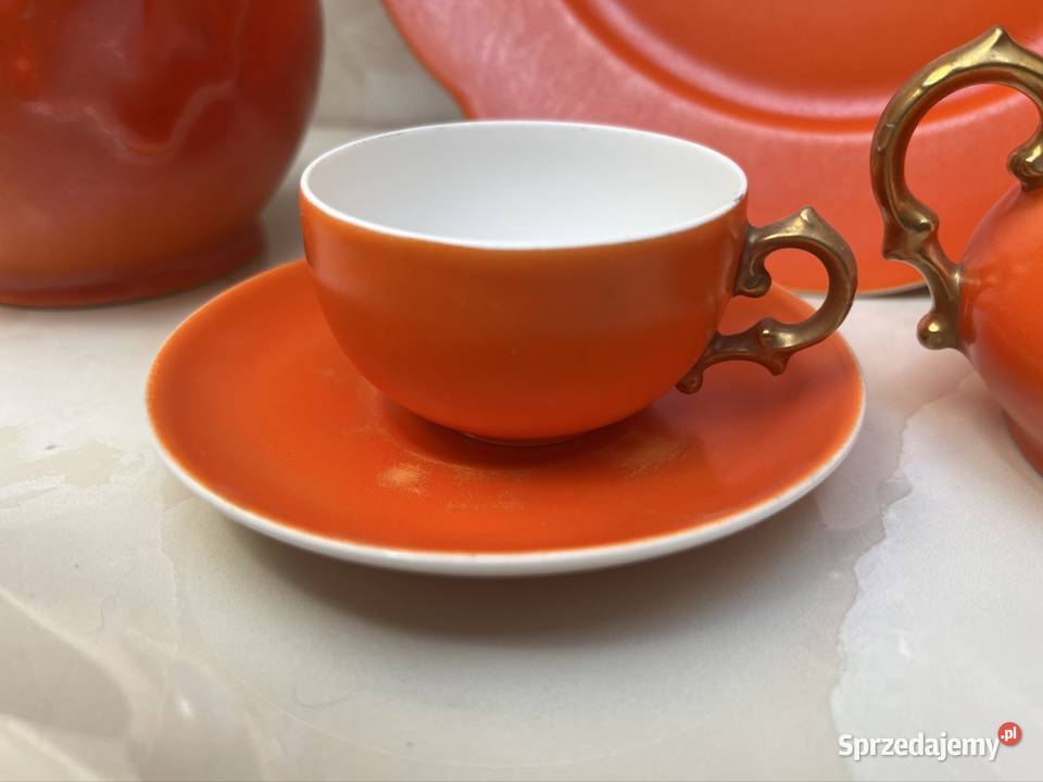 Serwis do kawy espresso Na 7 osób Syg KPM Porcelana i szkło Gdańsk