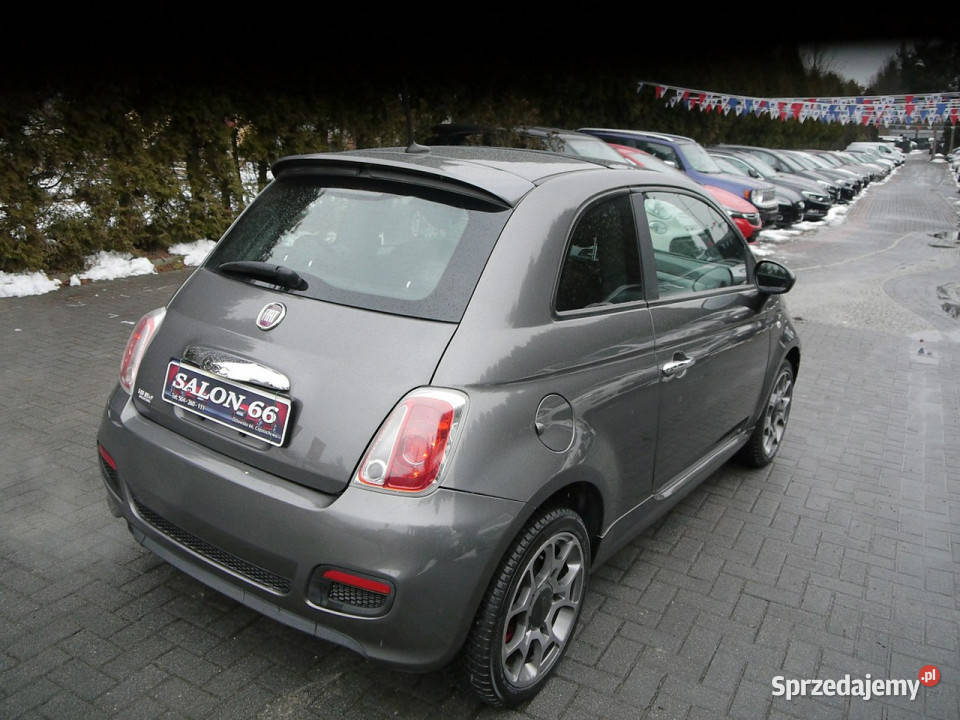 Fiat 500 14t Abarth Skóra Stan b bezwypadkowy z ABS 500 Częstochowa