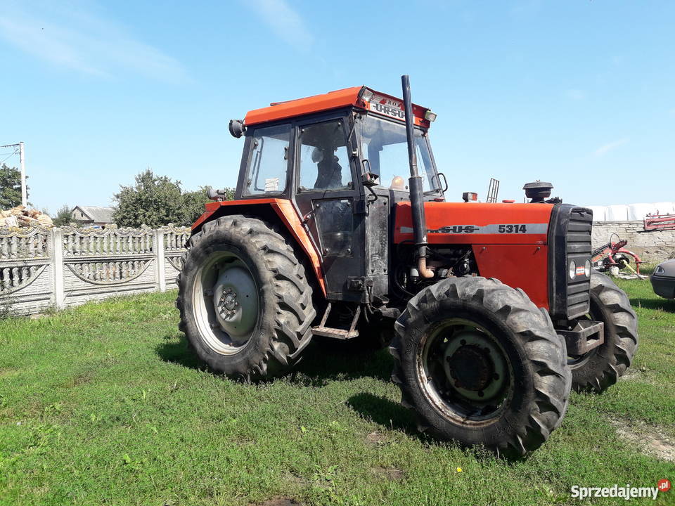 Sprzedam ciągnik Ursus 5314 Ukł. ham. do przyczep pneum. Boguty-Pianki