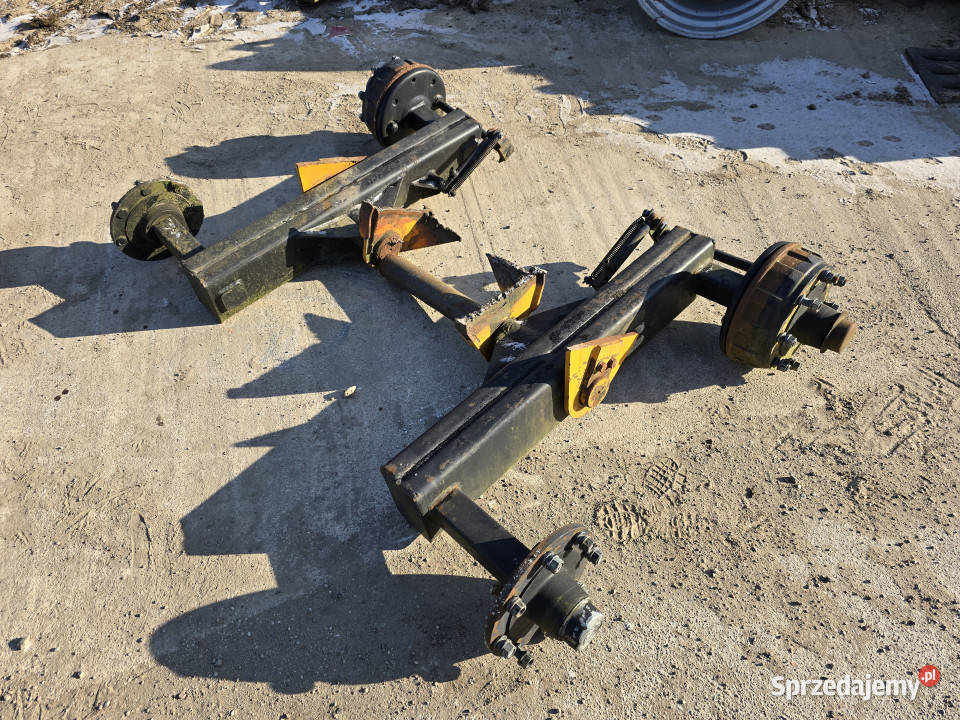 Oś tandemowa tandem BPW BERGSCHE ACHSEN beczka Baliki