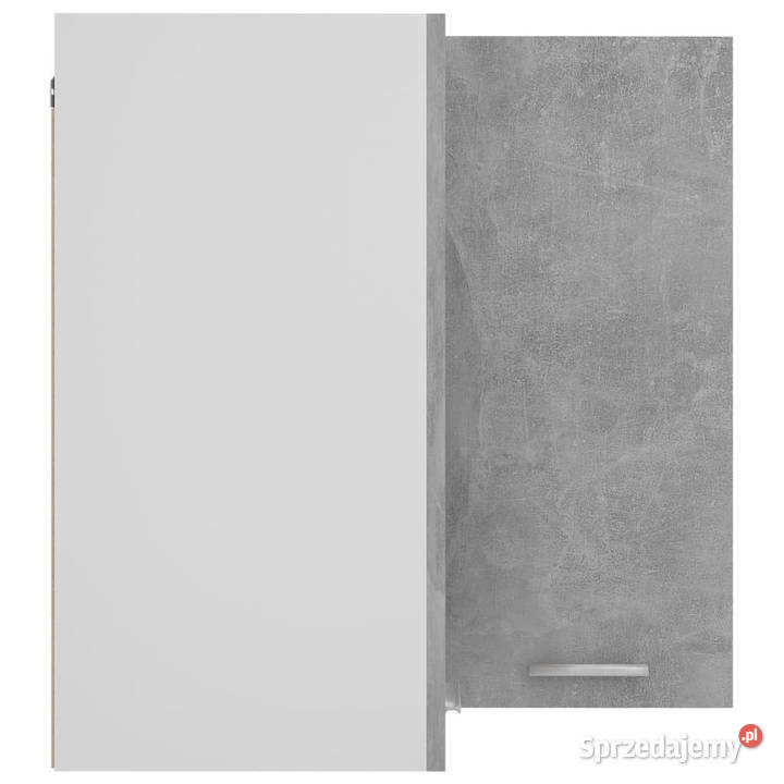 Wisząca szafka narożna szarość betonu 57x57x60 Warszawa sprzedam