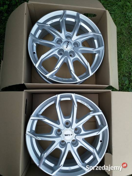 Nowy komplet felg Rial Lucca Srebrne 5x100 R16 Białystok