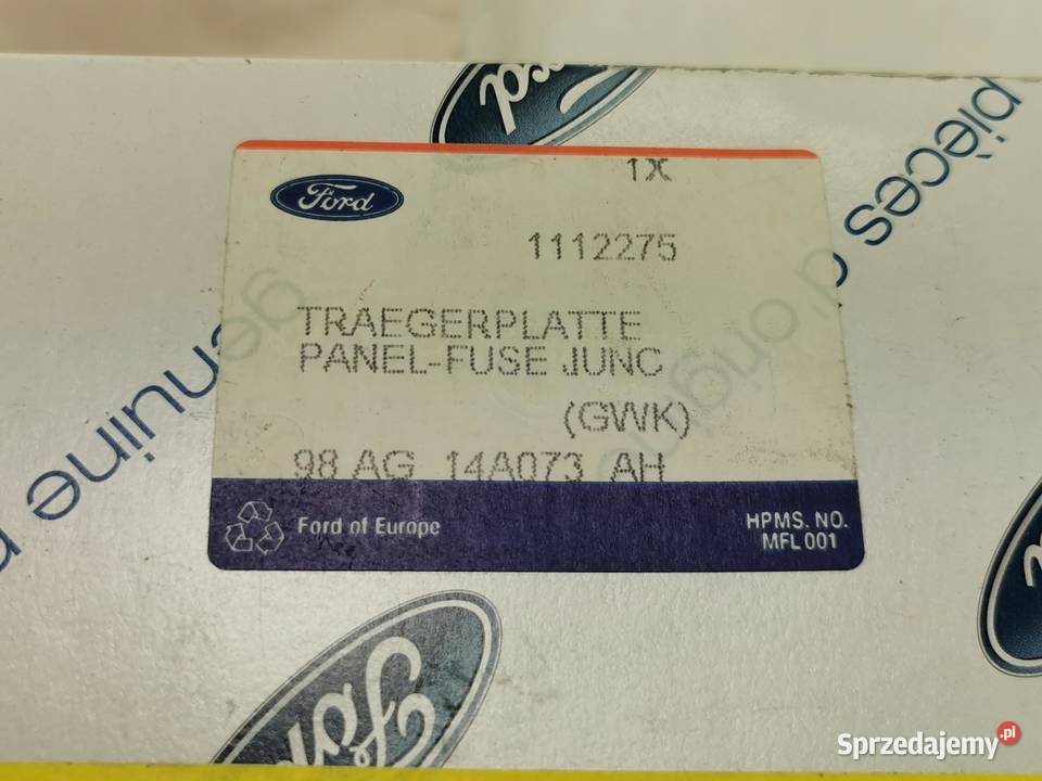 SKRZYNKA MODUŁ BEZPIECZNIKÓW FORD FOCUS 19982005 Skrzynki bezpieczników